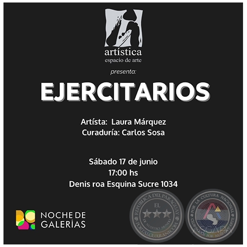EJERCITARIOS - Artista: Laura Márquez - Sábado, 17 de Junio de 2023